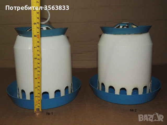 2 броя хранилки за пилета - Цена: 6 лв. за двата броя