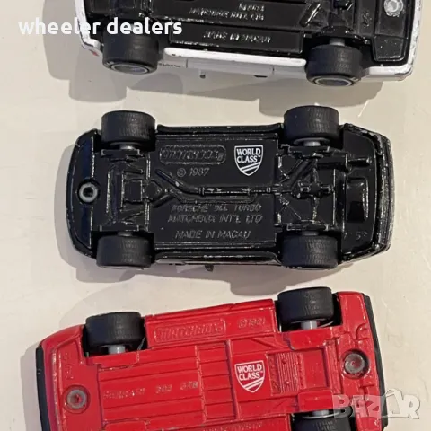 Метални колички Matchbox WORLD CLASS Mercedes 500 SEC, Ferrari Testarossa, Ferrari 308 GTB, Porsche, снимка 11 - Колекции - 50431402