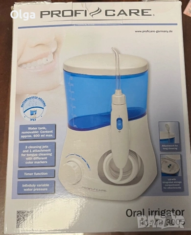  Зъбен душ (Иригатор) ProfiCare PC-MD 3005 - Немско качество