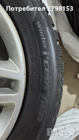 Комплект гуми с джанти - зимни ДОТ2022г. , снимка 9 - Гуми и джанти - 52420118