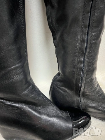 Ботуши със скрита платформа, снимка 2 - Дамски ботуши - 53504651