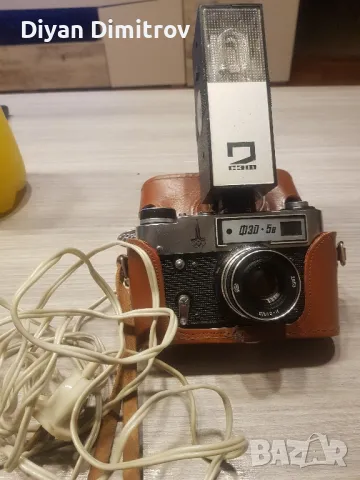 Продавам фотоапарат ФЕД-5В Антика, снимка 3 - Фотоапарати - 47707932