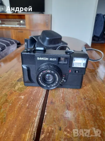 Стар фотоапарат Еликон 35СМ, снимка 2 - Фотоапарати - 50422492