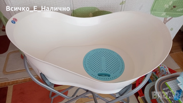 Бебешка вана Babymoov Aquanest със стойка (+ затопляща подложка), снимка 8 - За банята - 52061120