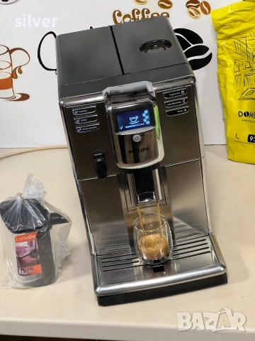 Кафемашина кафе автомат Saeco ıncanto Latte go с гаранция