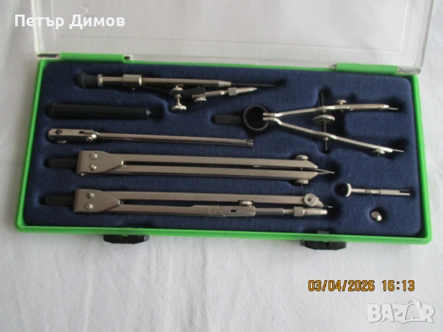 Продавам комплект чертожни пергели