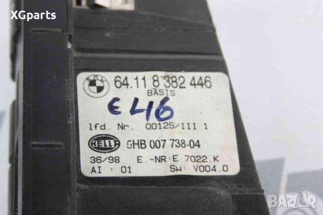 Панел климатроник за BMW E46 3-series (1998-2005) 64118382446, снимка 2 - Части - 45090597