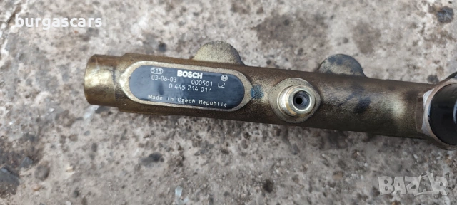 Горивна рейка 0 445 214 017 Peugeot 607 2.2HDI-133к.с., снимка 3 - Части - 54155632