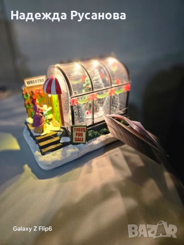 Коледна къща , снимка 2 - Декорация за дома - 52642443