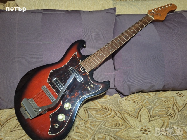 Ретро японска електрическа китара, снимка 2 - Китари - 53156514