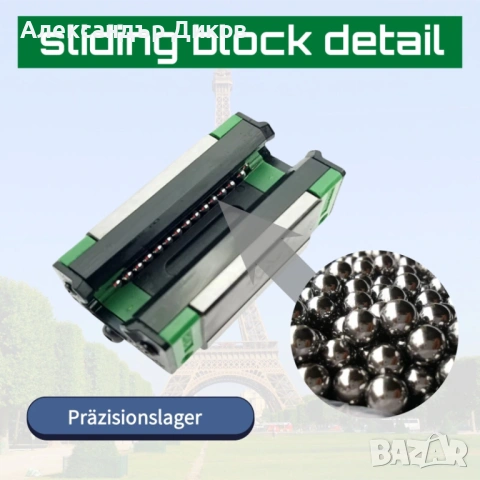 Линейно направляваща система за CNC машини - HGR, снимка 2 - Други машини и части - 53869011