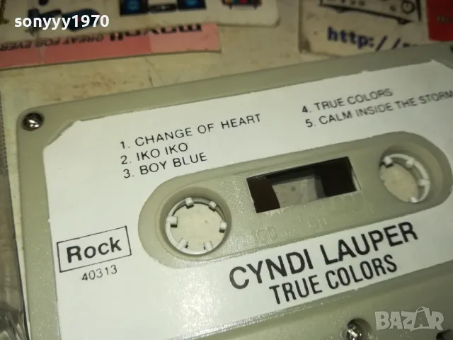 SYNDI LAUPER-ORIGINAL TAPE 1412241910, снимка 6 - Аудио касети - 48348271