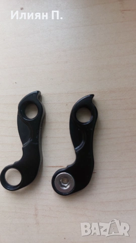 2  броя ново ухо за  заден  дерайльор модел D009  за рамки FUJI и карбонови Aero  bar Missile , снимка 3 - Части за велосипеди - 53983769