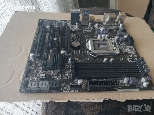 Дънна платка ASRock B85M-Pro4 Socket LGA1150, снимка 6 - Дънни платки - 46461994