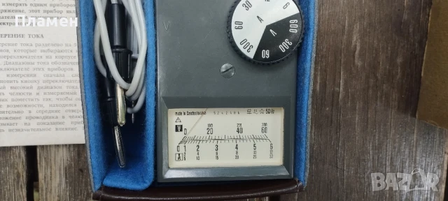 Ампер клещи ретро нови, снимка 3 - Друга електроника - 50559729