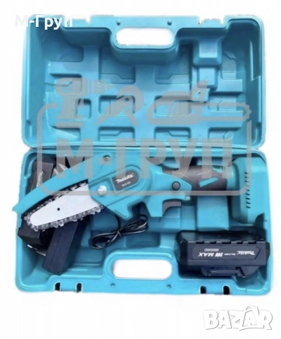 Акумулаторна резачка за клони Макита 24V 5Ah с 2 батерии, снимка 2 - Други машини и части - 51742131