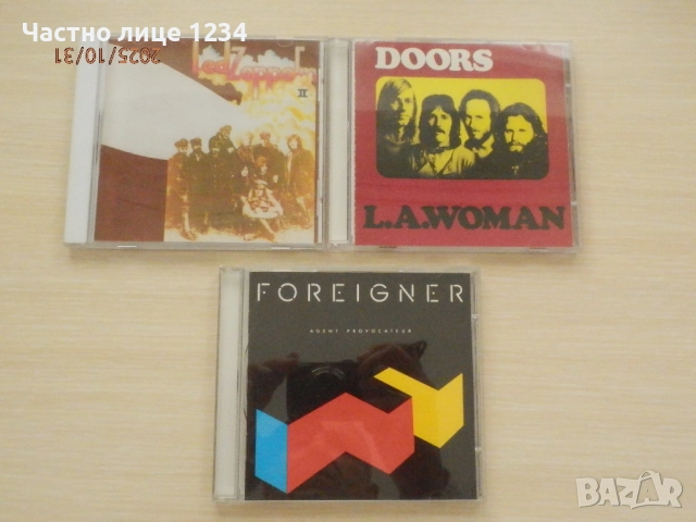 The Doors - 1971 / Foreigner - 1984 - Led Zeppelin - 1969