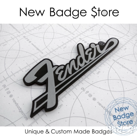 Релефен надпис Fender