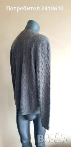 POLO Ralph Lauren Cable Wool/ Cashmere Knit Mens Size L НОВО! ОРИГИНАЛ! Mъжки Пуловер, снимка 12 - Пуловери - 52790057