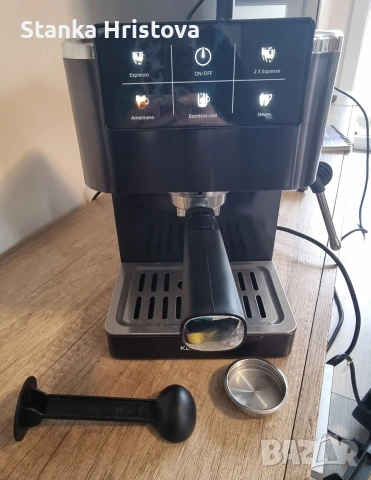 Еспресо кафемашина Klarstein 1350w 20bar., снимка 5 - Кафемашини - 53647644