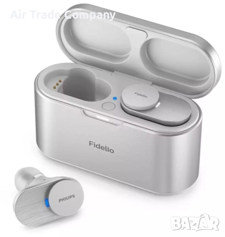 Безжични слушалки Philips Fidelio T1WT/00, Bluetooth, TWS, бели, снимка 2 - Bluetooth слушалки - 52752753