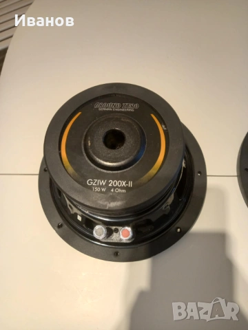 Ground Zero GZIW 200X-II 2бр. Бас 20см./8", снимка 4 - Аксесоари и консумативи - 53416401