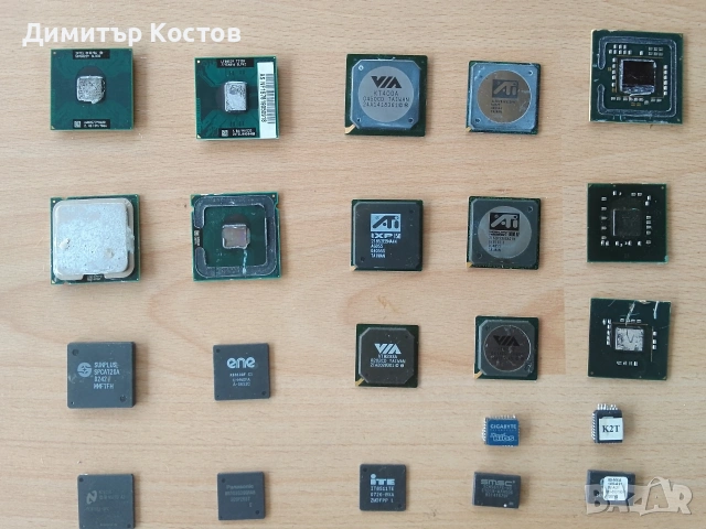 Продавам лот процесори, чипове и хард дискове за електронна скрап , снимка 3 - Друга електроника - 53232081