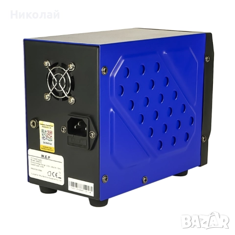 Захранващ блок WEP 3005D-IV, 30V, 5A, импулсно, с цифров дисплей (V/A/W), USB бързо зареждане, снимка 5 - Друга електроника - 52308127