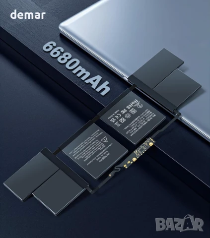 Батерия за MacBook Pro 15 инча A1707 (края 2016 г., средата 2017 г.), снимка 8 - Батерии за лаптопи - 51211548