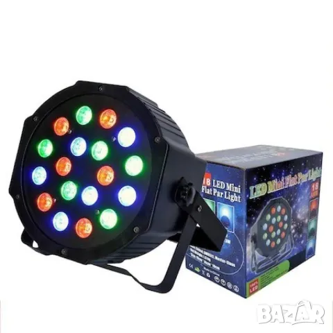 Диско прожектор с 36 LED диода, снимка 2 - Прожектори - 49100673