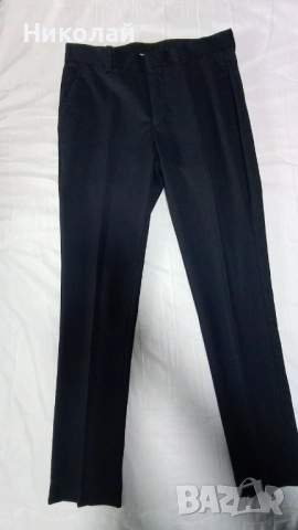 Мъжки костюм 100% студена вълна + подарък, снимка 13 - Костюми - 53604614