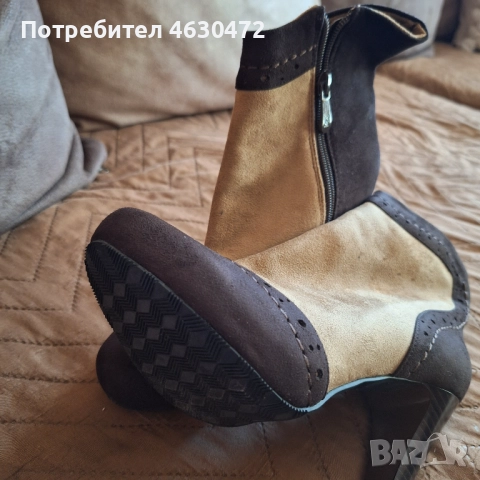 Дамски боти със скрита платформа , снимка 2 - Дамски боти - 52147855