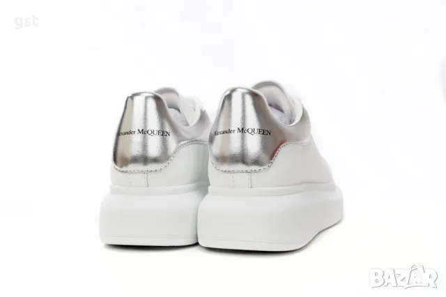 Alexander McQueen Silver Chrome Sneaker Унисекс дамски мъжки маратонки гуменки , снимка 1