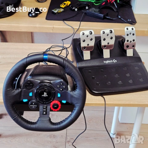 Logitech G29 Driving Force Racing Wheel - Волан с Педали