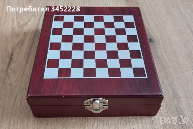 шах кутия дървена за ценители , снимка 5 - Шах и табла - 50829812