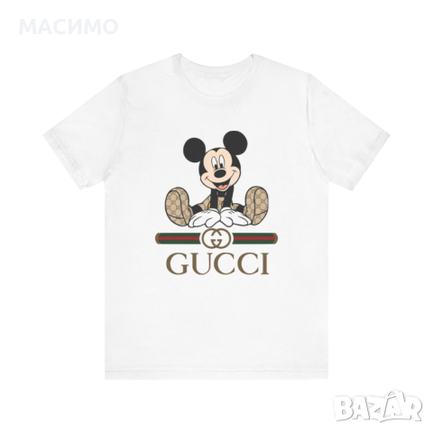 унисекс тениска Gucci,маркова тениска Гучи, снимка 1 - Тениски - 45068352