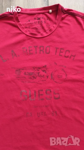 мъжка тениска Guess, размер L, снимка 2 - Тениски - 53980142