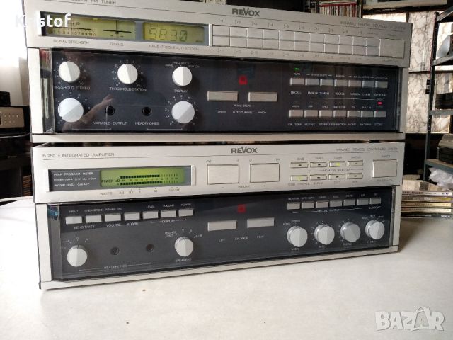 Усилвател и тунер REVOX B251/B261 В топ състояние!, снимка 2 - Ресийвъри, усилватели, смесителни пултове - 45370148