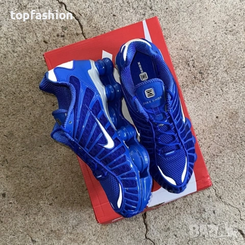 NIKE SHOX TL Hyper Royal, снимка 4 - Маратонки - 53062701