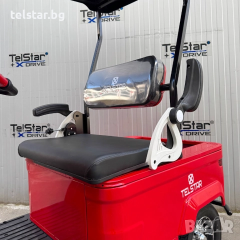 Електрическа четириколка GOLF-2 72V 23Ah 2-местна с покрив, снимка 8 - Мотоциклети и мототехника - 52414913