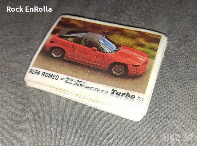 Картинки от дъвки Turbo 121-190, пълна серия !, снимка 5 - Колекции - 53440065
