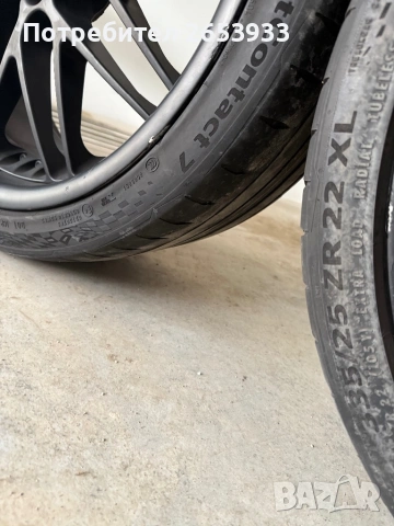 22” Breyton Spirit II оригинални джанти с гуми спорт пакет BMW X5 X6 E70 E71 F15 F16 F85 F86, снимка 2 - Гуми и джанти - 54175283