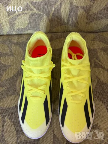 Футболни обувки за зала Adidas X Crazyfast League, снимка 4 - Футбол - 50222051
