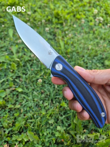 Сгъваем джобен нож SHIROGOROV,стомана D2,три цвята,SH207, снимка 11 - Ножове - 50985055