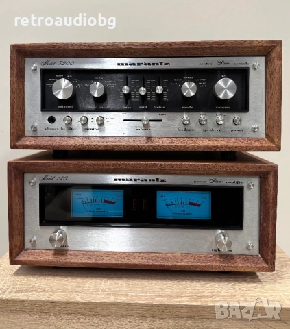 🔉ТОП ретро колекционерски аудио сет MARANTZ - стъпало 140 + предусилвател 3200🔉, снимка 3 - Аудиосистеми - 53274836