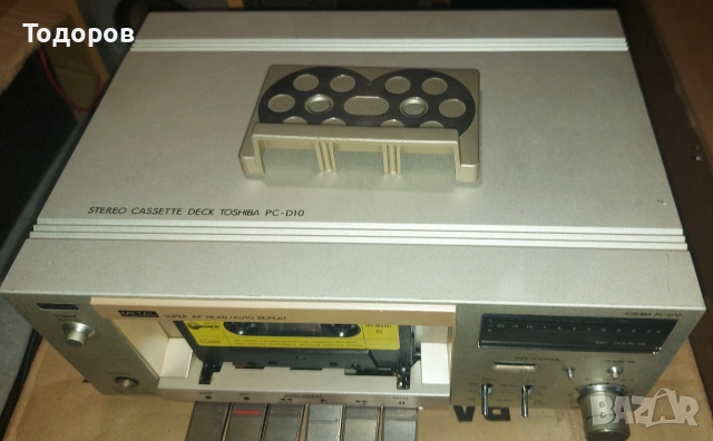 Toshiba Aurex PC-D10 Vintage Cassette Stereo Tape Recorder , снимка 11 - Декове - 53871320