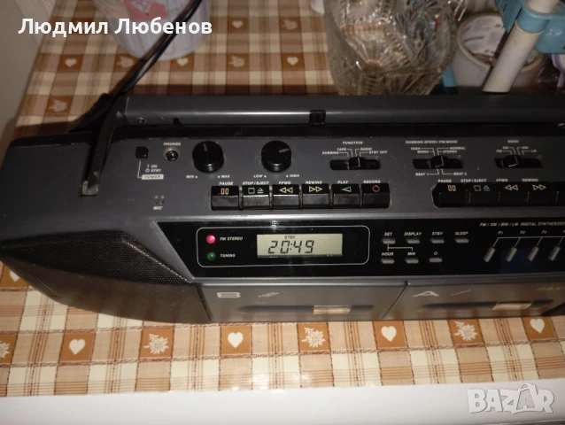 Радиокасетофон Sanyo MW 745L, снимка 5 - Радиокасетофони, транзистори - 51184118