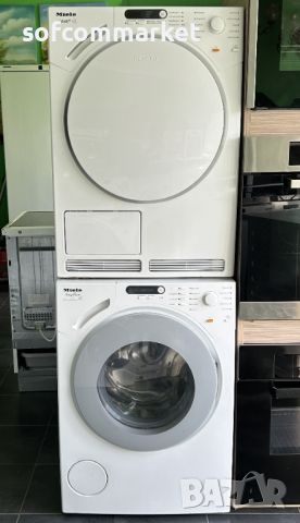 Пералня и сушилня Miele W1740 & T7744C комплект, снимка 1