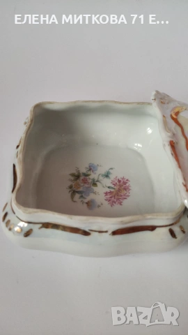 Японска порцеланова кутия за бижута, снимка 5 - Антикварни и старинни предмети - 54187819