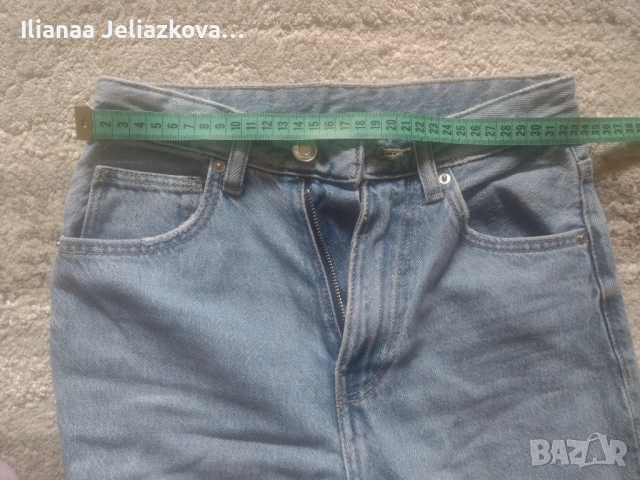 Дънки на Берешка размер по етикет 34 цена 5€, снимка 2 - Дънки - 54069714